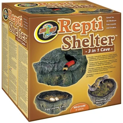 ZooMed Dekofigur Terraristik Höhle Repti Shelter 3 In 1 Cave Medium 3 ZooMed Dekofigur Terraristik Höhle Repti Shelter 3 In 1 Cave Medium
