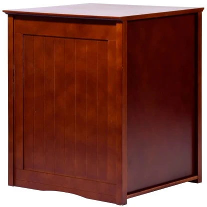 Design Katzenschrank Mit Schublade 52 X 48 X 63 Cm Braun 6 Design Katzenschrank Mit Schublade 52 X 48 X 63 Cm Braun – Bild 4